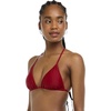image:imageEvelyn Fixed Triangle Bikini Top Swimsuit with Adjustable 2way Back DetailCranberry