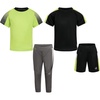 Black/ Light Green