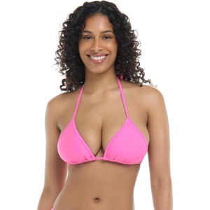 image:imageEvelyn Fixed Triangle Bikini Top Swimsuit with Adjustable 2way Back DetailSugar Plum