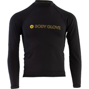 image:imageBody Glove Mens Basic Fitted Long Sleeve RashguardGreen