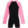 image:imageBody Glove Kids Swimsuits  UPF 50 Sun Protection Long Sleeve One Piece Rashguard Bathing Suit for Girls and Boys 2T12BlackPink