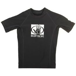 image:imageBody Glove Basic Youth Fitted Short Sleeve Rashguard  Black  4