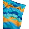image:imageBody Glove Boys Bathing Suit UPF 50 Swim Board Shorts Quick Dry Trunks  SunBlocking Coverage with a FastDrying Build and Handy Storage Beach and Pool Ready for Boys 818TurquoiseOrange Squares