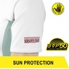 image:imageBody Glove Youth LooseFIT ShortARM Rash GuardWhite Silver