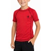 image:imageBody Glove Boys Rashguard Set UPF 50 Swim Shirt amp Bord Shorts Bathing Suit  SunBlocking Coverage with a FastDrying Feel Comfortable WaterReady Protection for Kids 514Red