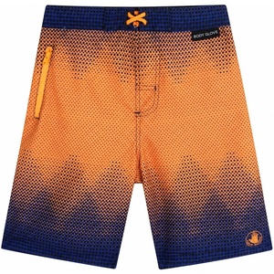 image:imageBody Glove Boys Bathing Suit UPF 50 Swim Board Shorts Quick Dry Trunks  SunBlocking Coverage with a FastDrying Build and Handy Storage Beach and Pool Ready for Boys 818Navy Orange Dots