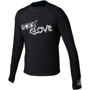 image:imageBody Glove Boys la Fitted Basic Rashguards Black 6