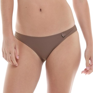 image:imageBody Glove Womens Standard Basic Solid Fuller Coverage Bikini Bottom SwimsuitLatte