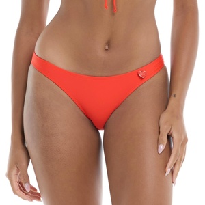 image:imageBody Glove Womens Standard Basic Solid Fuller Coverage Bikini Bottom SwimsuitPoppy Red