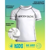 image:imageBody Glove Toddler and Baby Boys Swim Shirt 2 Pack UPF 50 Rash Guard 2T5T  Sizes Run Small Consider Sizing Up QuickDry Fabric and UPF 50 Sun Protection Keep Little Swimmers Comfortable OutdoorsRedWhite