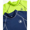 image:imageBody Glove Toddler and Baby Boys Swim Shirt 2 Pack UPF 50 Rash Guard 2T5T  Sizes Run Small Consider Sizing Up QuickDry Fabric and UPF 50 Sun Protection Keep Little Swimmers Comfortable OutdoorsNavyLime