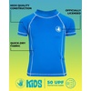 image:imageBody Glove Toddler and Baby Boys Swim Shirt 2 Pack UPF 50 Rash Guard 2T5T  Sizes Run Small Consider Sizing Up QuickDry Fabric and UPF 50 Sun Protection Keep Little Swimmers Comfortable OutdoorsRoyalWhite