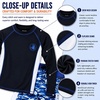 image:imageBody Glove Boys 2 Piece Swim Set Rash Guard amp Swim Trunks Sizes 412BlackBlue Sharks