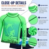 image:imageBody Glove Boys 2 Piece Swim Set Rash Guard amp Swim Trunks Sizes 412Green Blue Surf