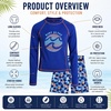 image:imageBody Glove Boys 2 Piece Swim Set Rash Guard amp Swim Trunks Sizes 412Navy Palm Trees