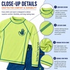 image:imageBody Glove Boys 2 Piece Swim Set Rash Guard amp Swim Trunks Sizes 412Neon Lime Swirl