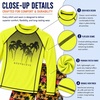 image:imageBody Glove Boys 2 Piece Swim Set Rash Guard amp Swim Trunks Sizes 412Neon Yellow Palm Trees