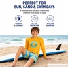 image:imageBody Glove Boys 2 Piece Swim Set Rash Guard amp Swim Trunks Sizes 412Orange Turquoise
