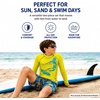 image:imageBody Glove Boys 2 Piece Swim Set Rash Guard amp Swim Trunks Sizes 412Yellow Surf