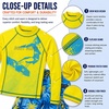 image:imageBody Glove Boys 2 Piece Swim Set Rash Guard amp Swim Trunks Sizes 412Yellow Surf