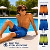 image:imageBody Glove Boys Bathing Suit UPF 50 Swim Board Shorts Quick Dry TrunksBlue Stripes