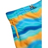 image:imageBody Glove Boys Bathing Suit UPF 50 Swim Board Shorts Quick Dry TrunksTurquoiseOrange Squares