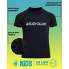 image:imageBody Glove Boys Rashguard Set UPF 50 Swim Shirt amp Bord Shorts Bathing SuitBlack Short Sleeve