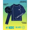 image:imageBody Glove Boys Rashguard Shirt UPF 50 Long Sleeve Rash Swim ShirtNavy Long Sleeve