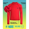 image:imageBody Glove Boys Rashguard Shirt UPF 50 Long Sleeve Rash Swim ShirtRed