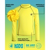 image:imageBody Glove Boys Rashguard Shirt UPF 50 Long Sleeve Rash Swim ShirtYellow
