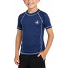 image:imageBody Glove Boys Rashguard Set UPF 50 Swim Shirt amp Bord Shorts Bathing SuitNavy
