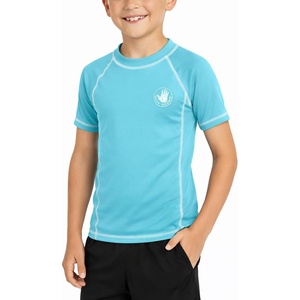 image:imageBody Glove Boys Rashguard Set UPF 50 Swim Shirt amp Bord Shorts Bathing SuitAqua