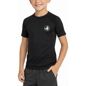 image:imageBody Glove Boys Rashguard Set UPF 50 Swim Shirt amp Bord Shorts Bathing SuitBlack