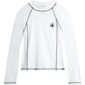 image:imageBody Glove Boys Rashguard Shirt UPF 50 Long Sleeve Rash Swim ShirtWhite