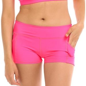 image:imageBody Glove Womens Standard Rider Elastic Waist Hybrid Swim Short with UPF 50Bubblegum