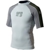 image:imageBody Glove Aura Long Arm Lycra Rash GuardComgreenDark GreySilver
