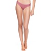 image:imageBody Glove Womens Audrey Low Rise Bikini Bottom SwimsuitIbiza Ribbed Rosewood