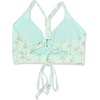 image:imageBody Glove Womens Ruth Plus Size Fixed Triangle Bikini Top Swimsuit with Adjustable Tie Back Detail Available in Sizes 1x2X3XSalt Cay Mint