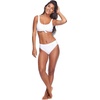 image:imageBody Glove Womens Smoothies Marlee Solid High Waist Solid Bikini Bottom SwimsuitSmoothie Snow