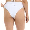 image:imageBody Glove Womens Smoothies Marlee Solid High Waist Solid Bikini Bottom SwimsuitSmoothie Snow