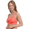 image:imageBody Glove Womens Smoothies Olivia Solid Bikini Top Swimsuit with Adjustable Tie BackSunset