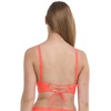 image:imageBody Glove Womens Smoothies Olivia Solid Bikini Top Swimsuit with Adjustable Tie BackSunset