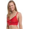 image:imageBody Glove Womens Smoothies Olivia Solid Bikini Top Swimsuit with Adjustable Tie BackTrue