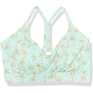 image:imageBody Glove Womens Ruth Plus Size Fixed Triangle Bikini Top Swimsuit with Adjustable Tie Back Detail Available in Sizes 1x2X3XSalt Cay Mint