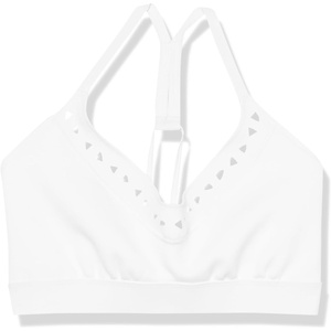 image:imageBody Glove Womens Ruth Plus Size Fixed Triangle Bikini Top Swimsuit with Adjustable Tie Back Detail Available in Sizes 1x2X3XWhite Laser Cut