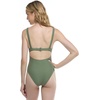 image:imageBody Glove Womens Smoothies Eli Solid One Piece Swimsuit with VWire NecklineCactus
