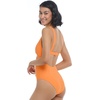 image:imageBody Glove Womens Smoothies Eli Solid One Piece Swimsuit with VWire NecklineLoquat