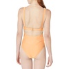 image:imageBody Glove Womens Smoothies Eli Solid One Piece Swimsuit with VWire NecklineLoquat