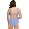 image:imageBody Glove Womens Smoothies Eli Solid One Piece Swimsuit with VWire NecklinePeriwinkle