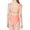 image:imageBody Glove Womens Smoothies Eli Solid One Piece Swimsuit with VWire NecklineSunset